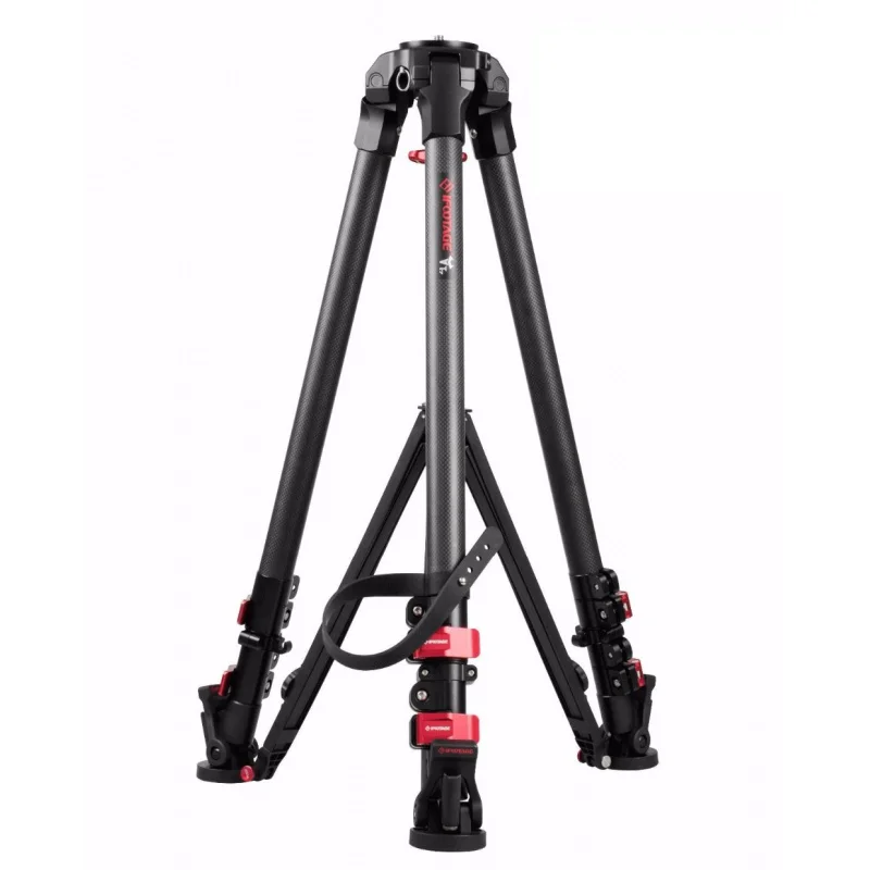 IFOOTAGE Wild Bull T7S Carbon Fiber Professional Video Camera Tripod Stand 75mm Bowl K5 Fluid Head for GH5 5D A7S DSLR Camera