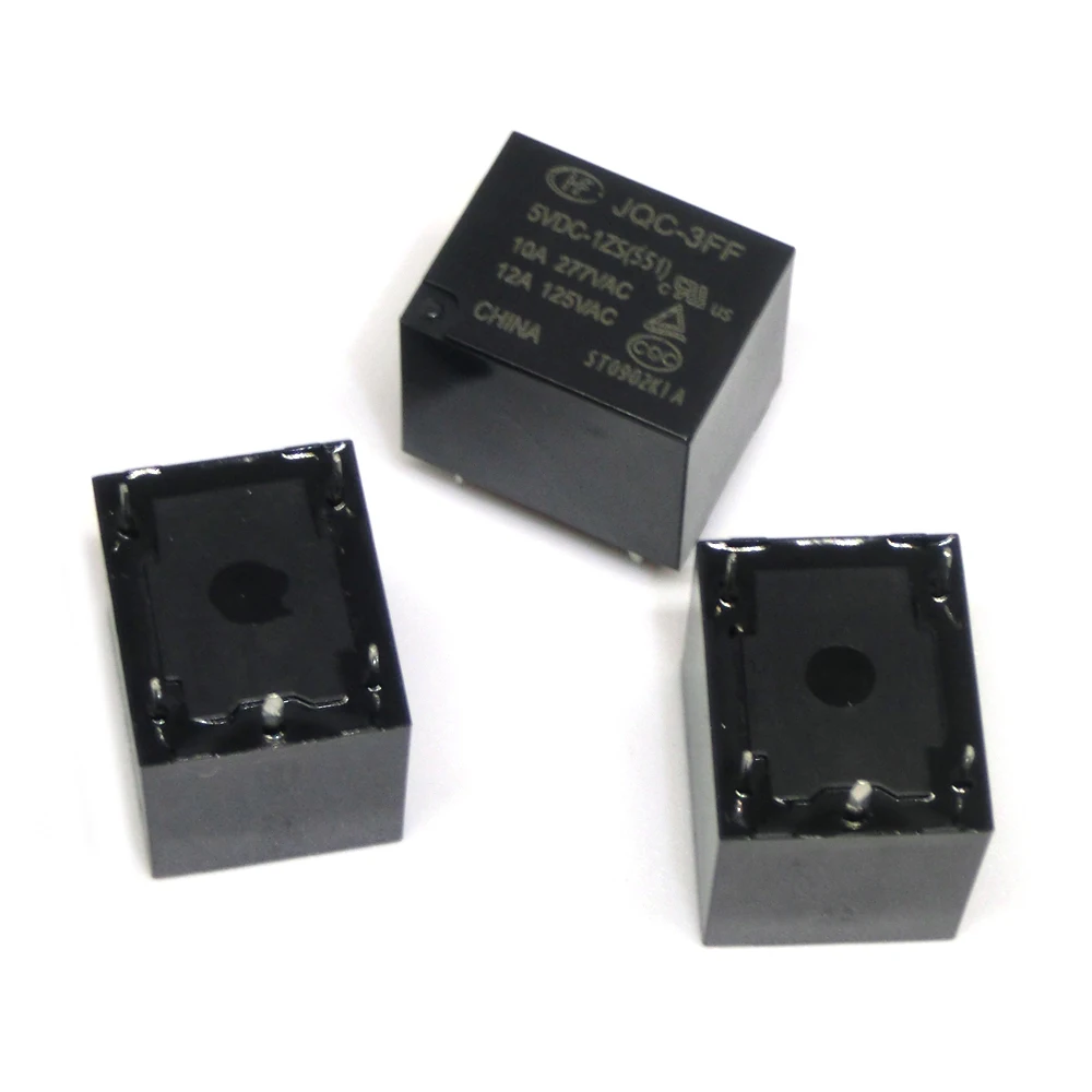 5 قطعة تتابع HF3FF-JQC-3FF- 5VDC-1ZS 12VDC-1ZS 24VDC-1ZS(551) DIP5 1HS 4PIN 5V 12V 24V DC