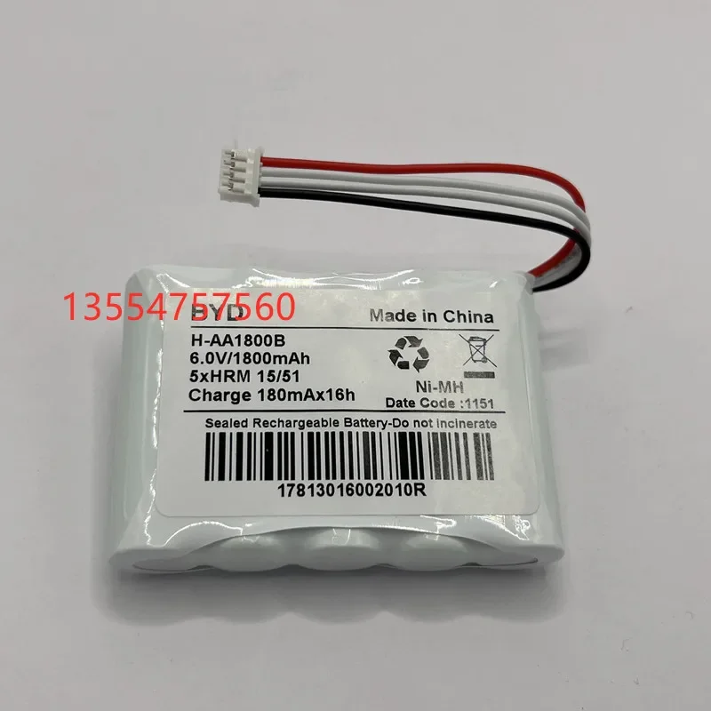 For Fresenius Agee Medical Injection Pump 6V Battery Pack Rc1800mah AA