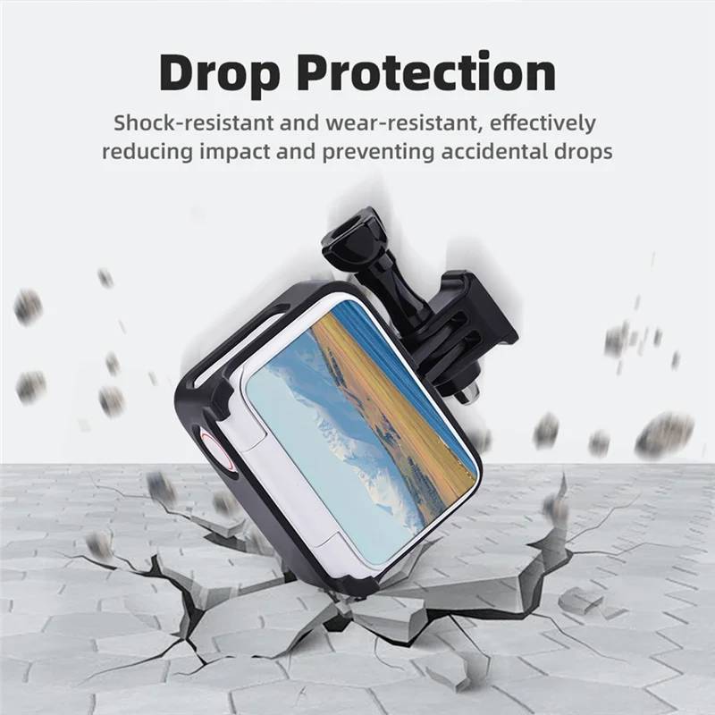 -RRKK для Insta360 GO 3 GO3S, аксессуары, рамка, чехол с адаптером для штатива 1/4, длинный винтовой корпус, защита