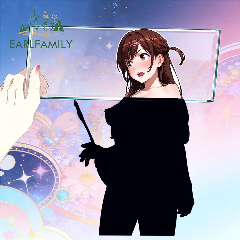 

EARLFAMILY Graffiti Futanari Car Stickers Vinyl Personality DIY Custom Painting Scratch Proof Motorcycle Decal For ATV JDM VAN