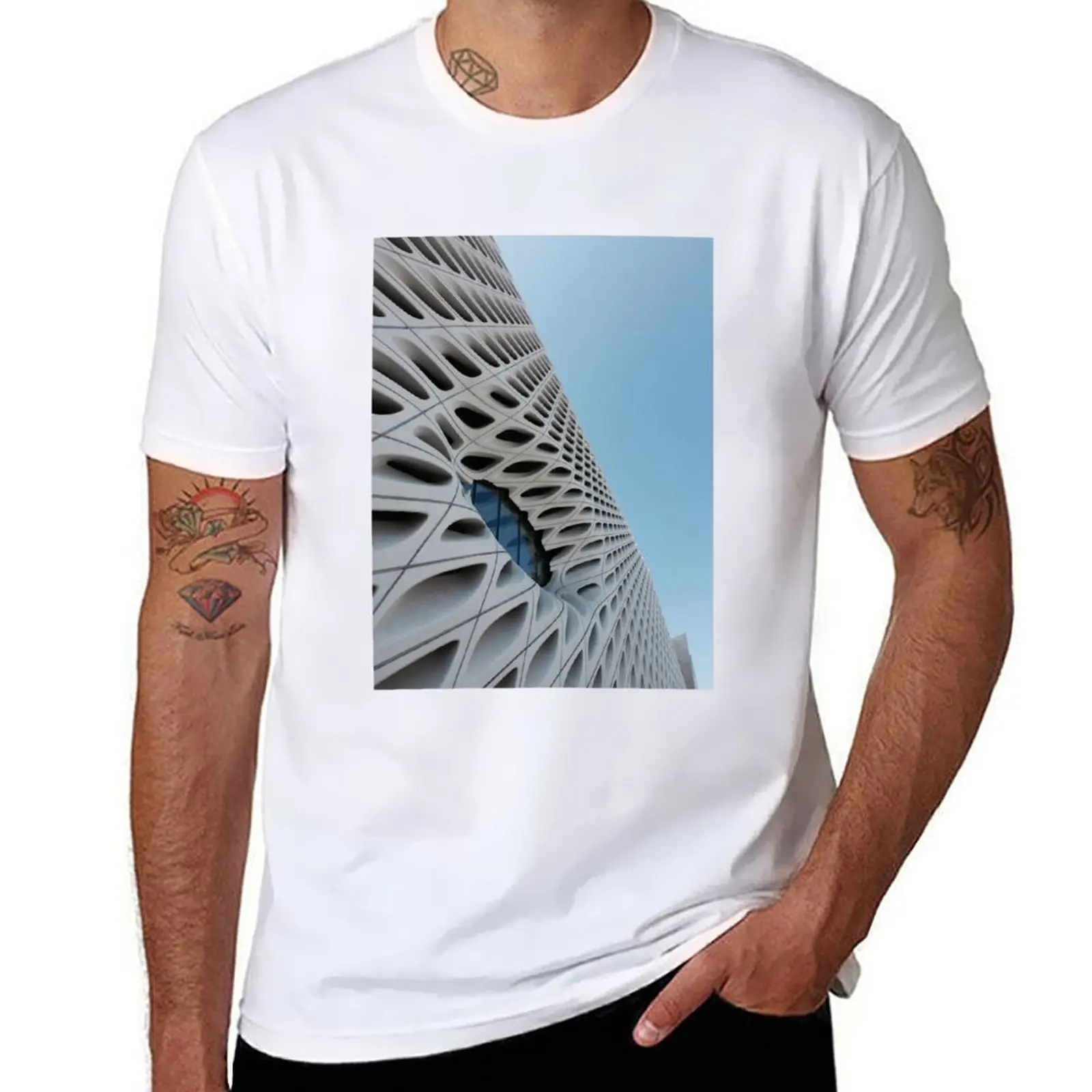 

The Broad T-Shirt men t shirt cotton 100% t shirts for man graphic vintage T-Shirt
