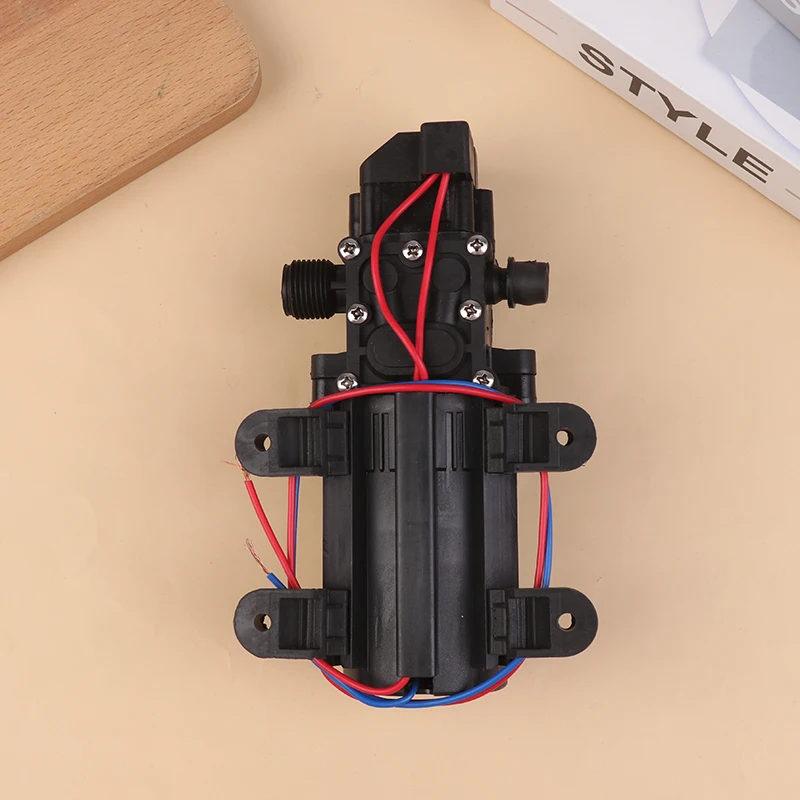 مضخات المياه الصغيرة الكهربائية الحجاب الحاجز ، مضخات المياه الجزر ، التبديل التلقائي ، الضغط العالي ، رذاذ غسيل السيارات ، فتيلة الذاتي ، 6 لتر في الدقيقة ، 70 واط ، العاصمة 12 فولت #5