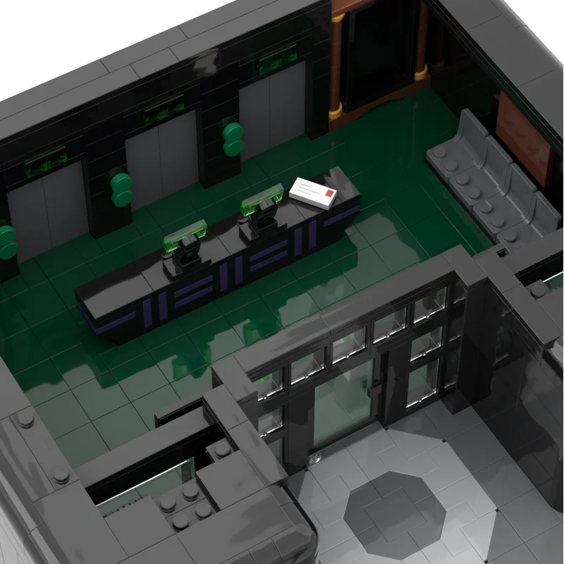 Briques de construction Moc, tour de construction, film célèbre (modulaire), blocs technologiques, ensemble de noël, jouet à monter soi-même, cadeaux de construction