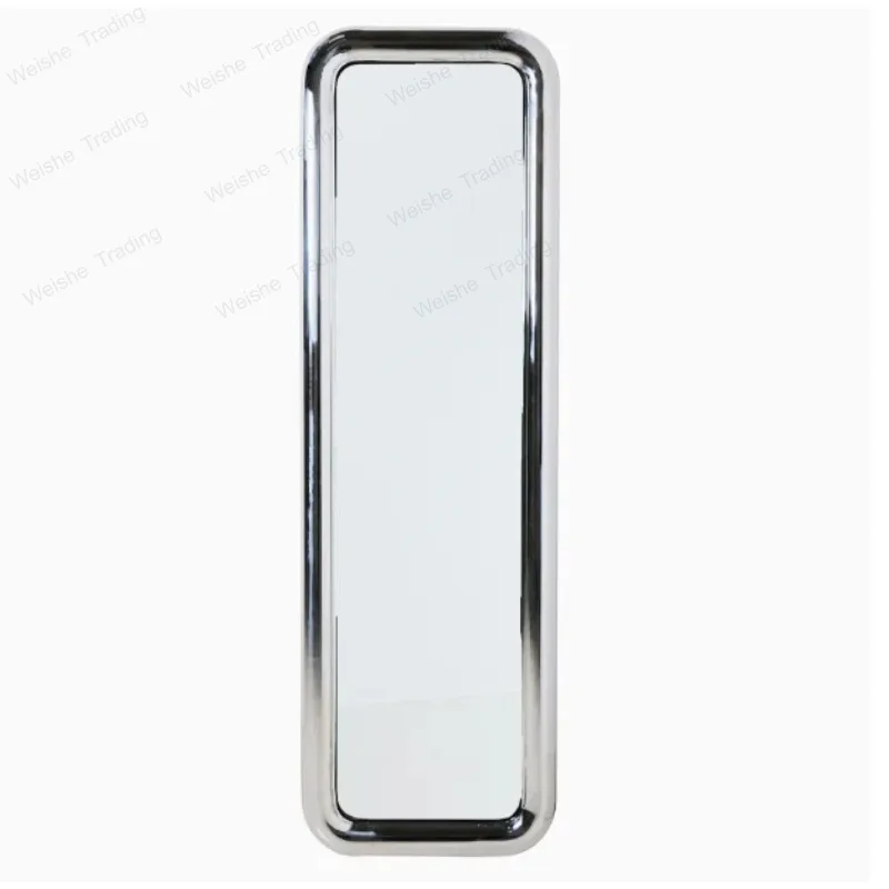 European Style Modern Creativity Design Pangpang Stainless Steel Bathroom Makeup Mirror Bedroom Change Clothes Full-body Mirror