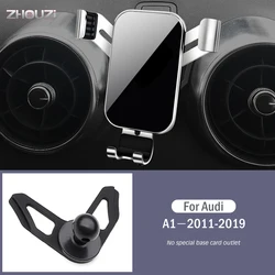 Car Mobile Phone Holder For Audi A1 Sportback 8XA 8XF 2011-2019 Special Mounts GPS Stand Gravity Navigation Bracket Accessories
