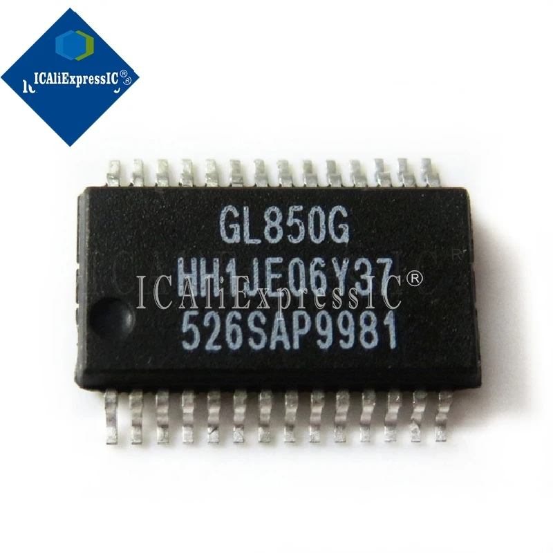 5pcs/lot GL850 SSOP28 USB 2.0 HUB Controller IC GL850G In Stock