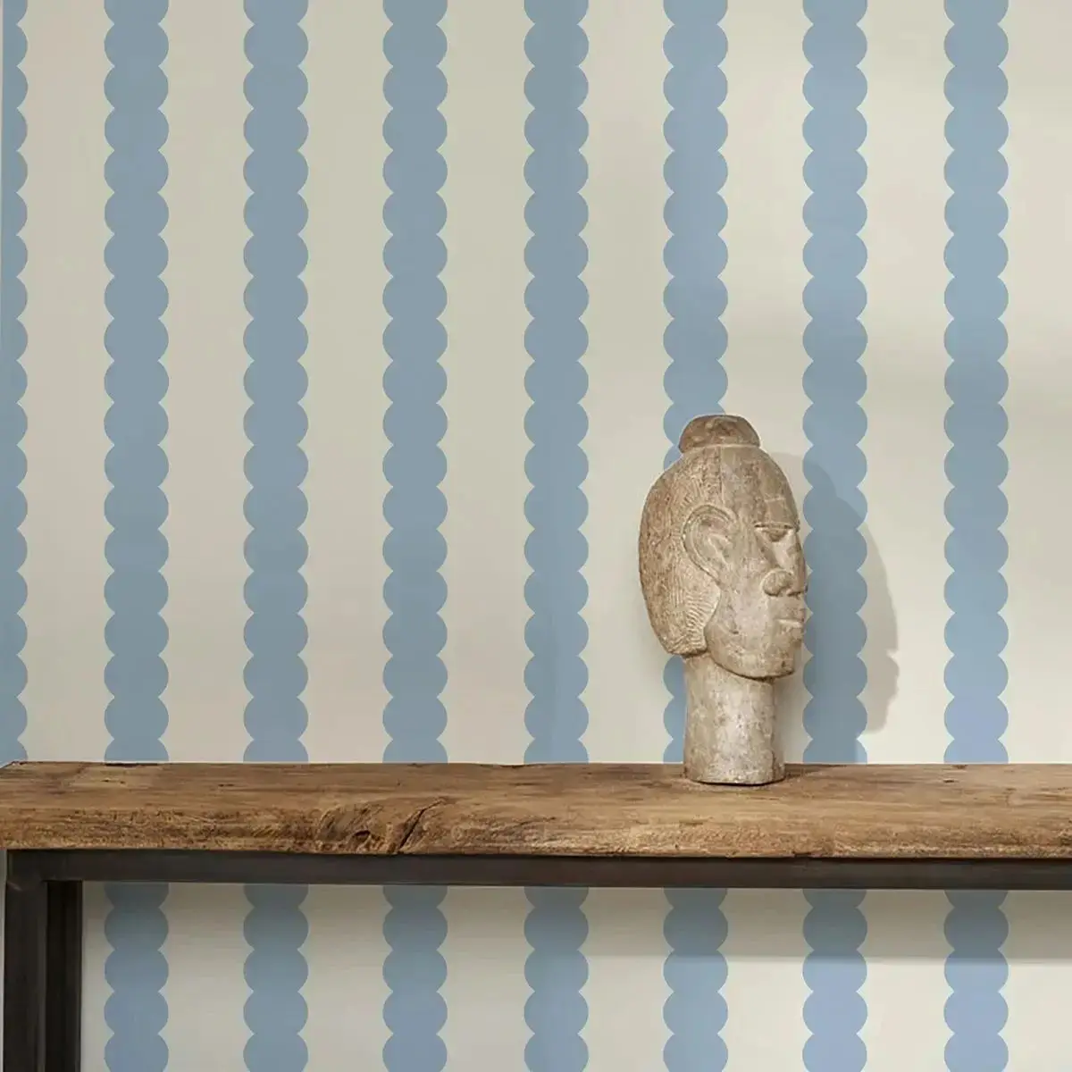 Синие абстрактные пузырьковые линии