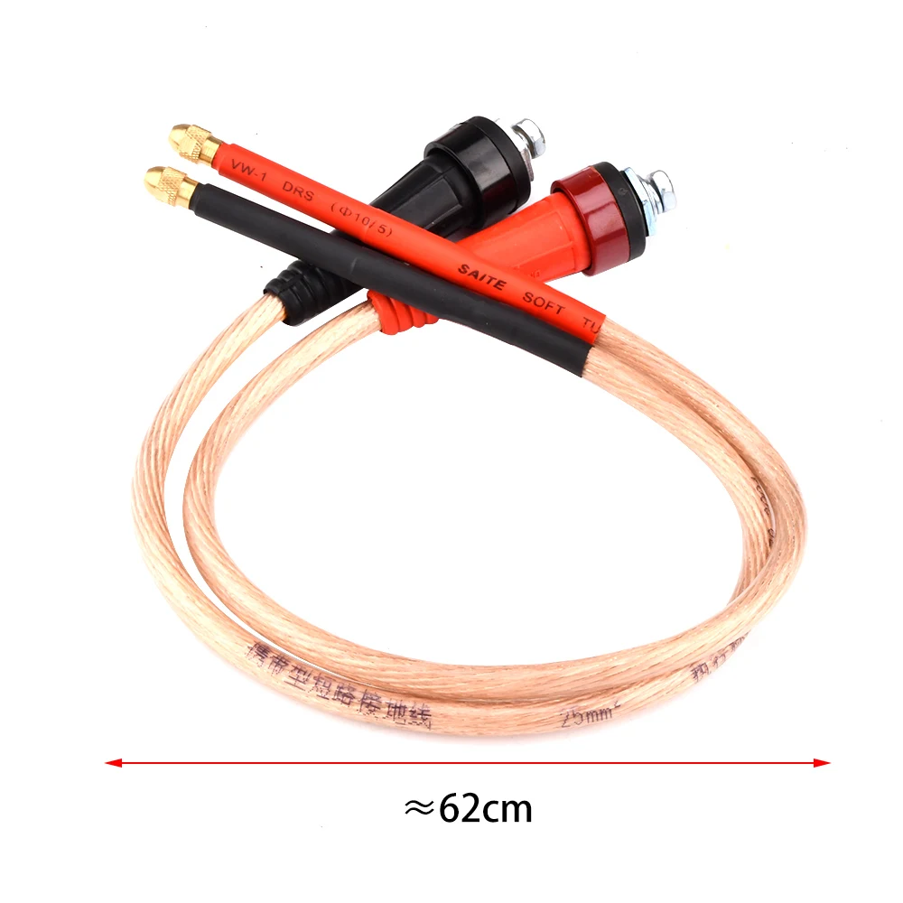 18650 Battery Handheld Spot Welding Pen Spot Welding Machine Accessories Copper 16/25 Square DIY Spot Welding Special Pen