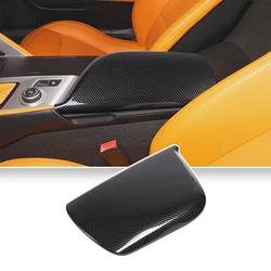 ABS Center Console Armrest Cover For Corvette C7 2014-2019 Car Armrest Seat Box Trim Cover Car Interior Accessories