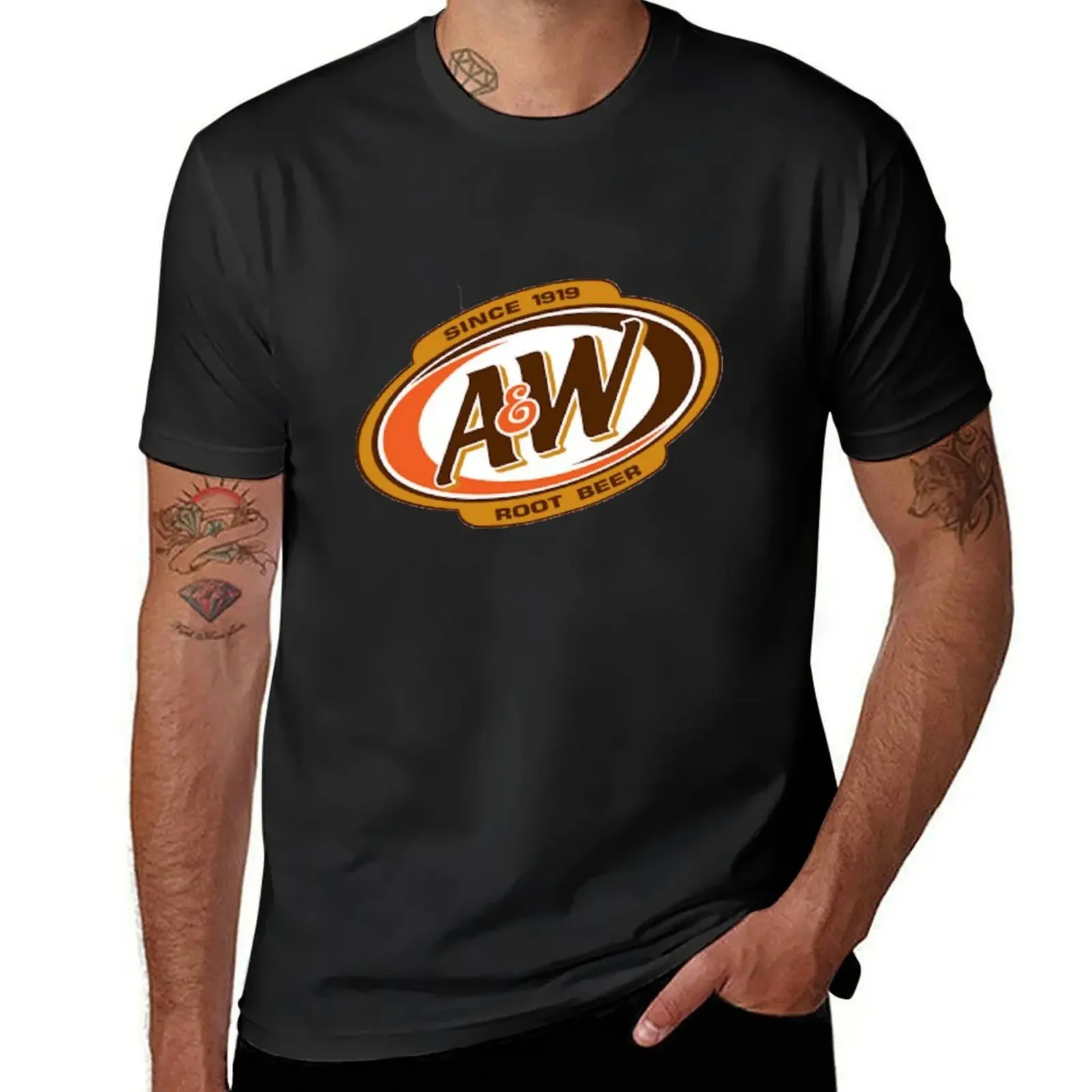 

A&W Root Beer Logo Since 1919 T-Shirt anime clothes cute clothes shirts graphic tees oversized t shirts for men