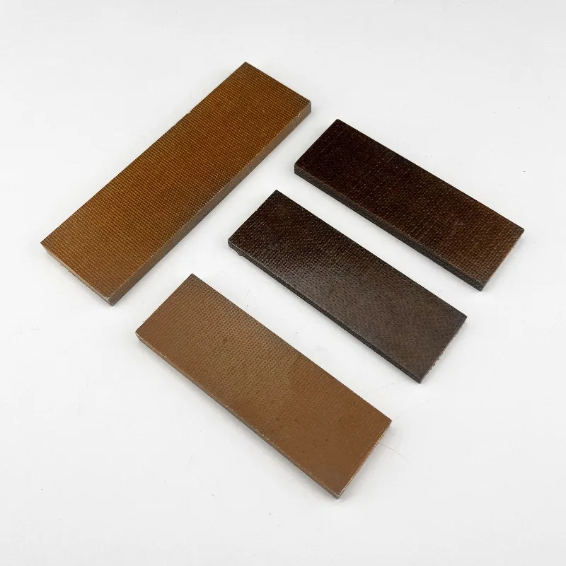 1Pcs DIY Knife Handle Material - Space Board & Linen Micarta | Two Sizes for Handmade Knife Crafting