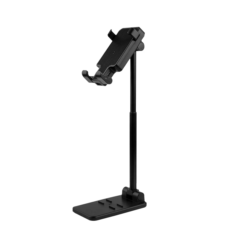 Height Adjustment Mobile Phone Cooling Bracket Foldable 270 ° Foldable Lifting Phone Stand Anti-slip Clips Anti Tilting