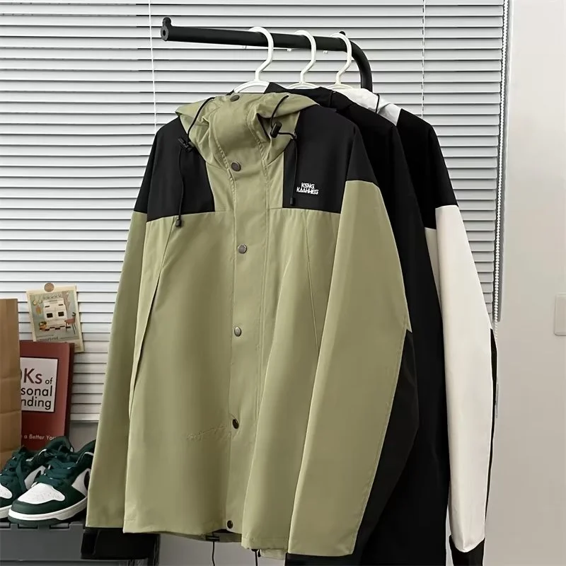 

Мужская функциональная ветровка American Sle для активного отдыха и альпинизма, серия Mountain, модная цветовая гамма, новинка 2025 года