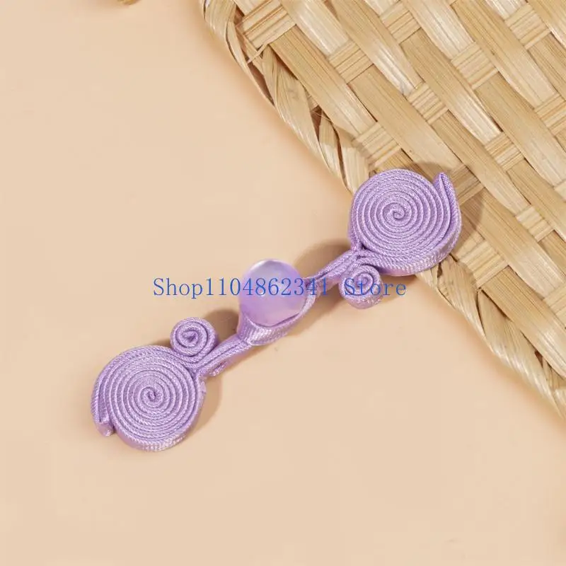 Unique Handmade Knot Buttons Cheongsam Frogs Buttons Handmade Sewing Fasteners for Sewing Projects and Cultural Apparels