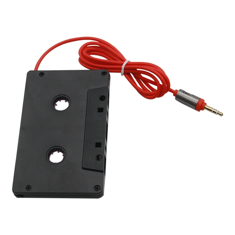 3.5mm Jack Car Cassette Player Tape Adapter Cassette Mp3 Player Converter For Phone Tablet MP3 MP4 AUX Cable CD Player