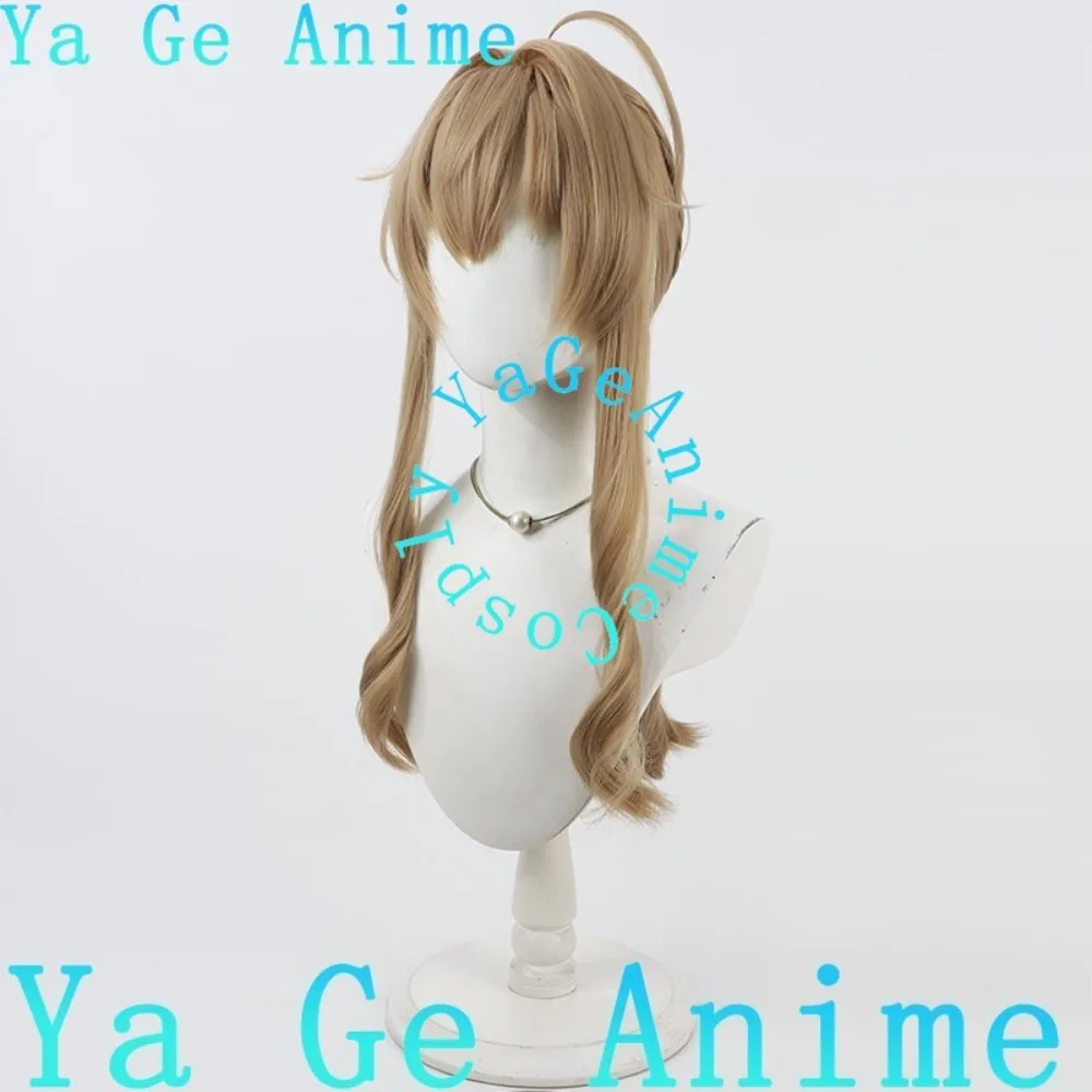 Ya Ge Anime Store Wig Cosplay Monica Penyihir Senyap Permainan Anime Pesta Karnaval Halloween Rambut Sintetis Tahan Panas