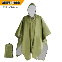 High Quality 140cm x 220cmUnisex Raincoat Thickened Raincoat Women Waterproof Men Camping Waterproof Rainwear Suit