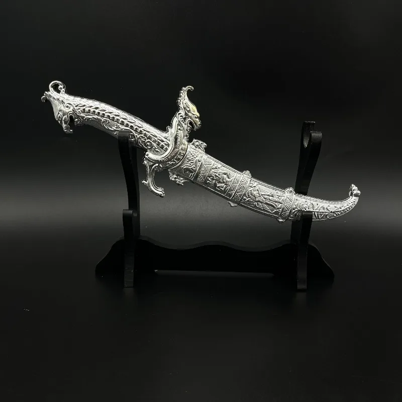 31,5 cm/12,4 in Kunststoff Kirin Messer Mit Scheide Modell Cosplay Waffen Display Urlaub Peripheriegeräte Halloween Dekoration Requisiten Geschenk