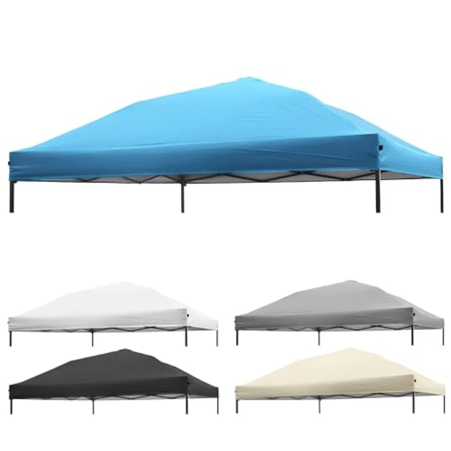 

Сменный тент для навеса, устойчивый к УФ-излучению и водонепроницаемый, подходит для большинства 10-футовых навесов с вертикальными опорами.