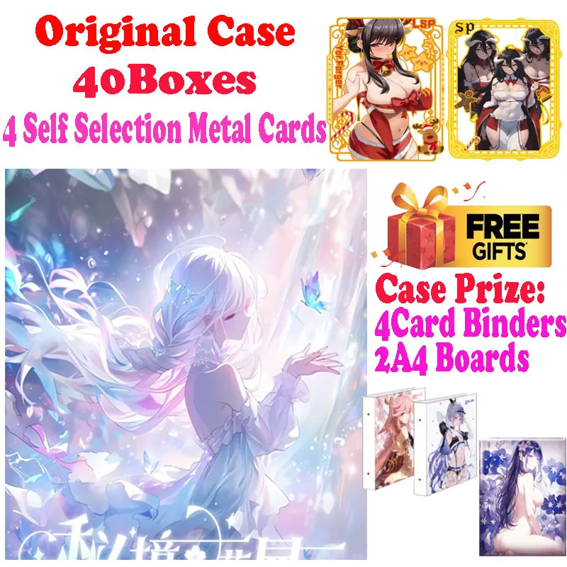 Wholesale 2024 Lastest Large Size Secret Garden Collection Card Board Waifu Booster Box ACG CCG TCG Doujin Toys And Hobby Gift