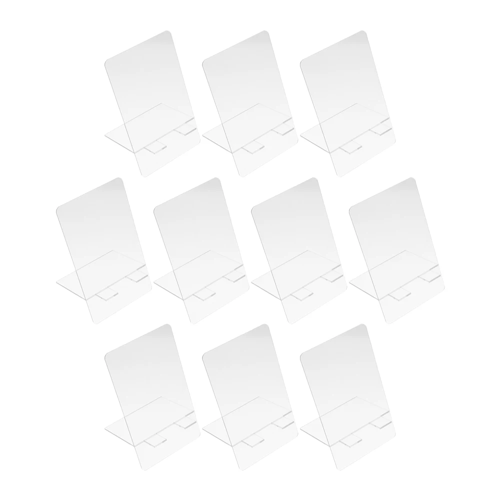 

10 Pcs Writing Desktop Notepad Home Office Accessories Vacuum Clear Board Student Notes