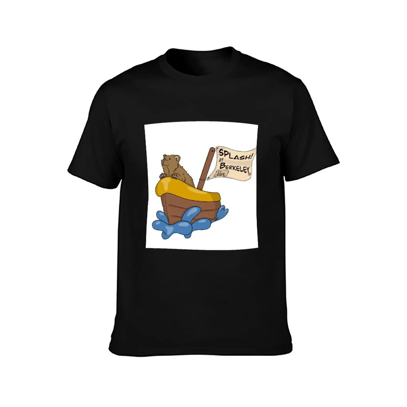 Splash at Berkeley Logo #2 T-Shirt Casual Trendy Short Sleeve T-Shirt