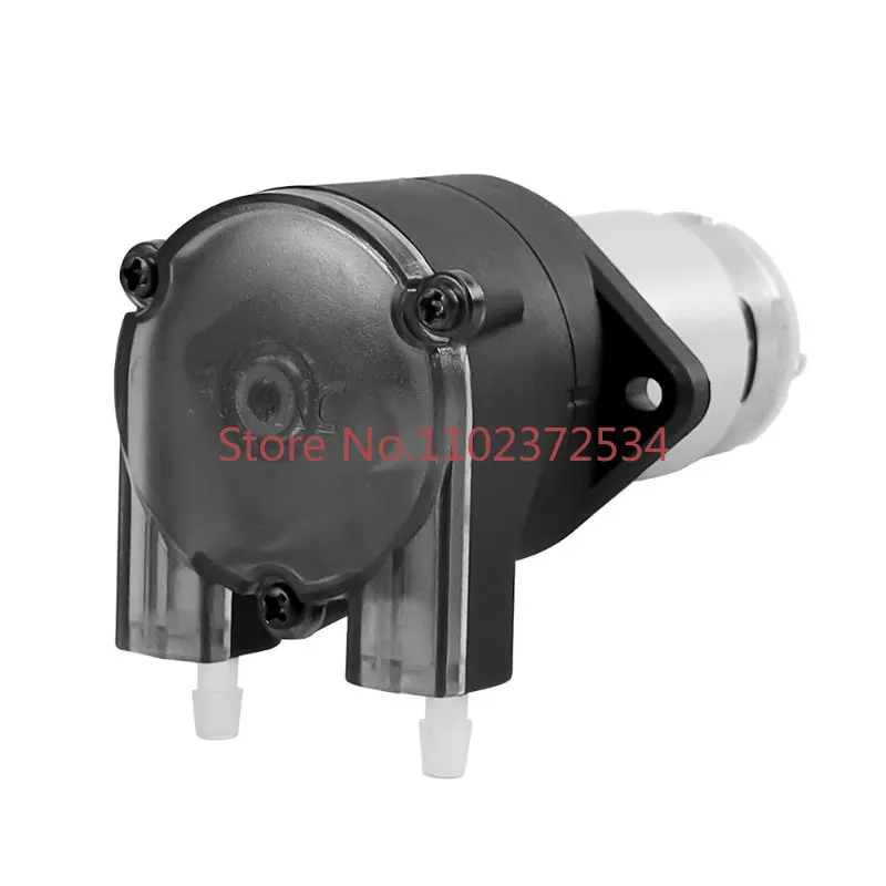 JIHPUMP Manufacturer Small 4 rollers 12v 24V DC peristaltic pump head For liquid dispensing