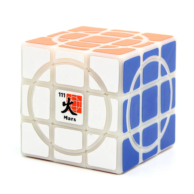 Mf8 Wild Goose 3x3 Speed Stage Magic dentro de la magia edición mejorada cubo negro anillo de Color Original Crazy Alien alta dificultad