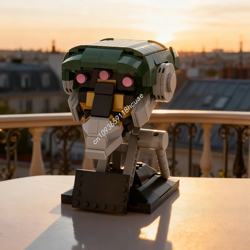 333 قطعة MOC العام كالاني خوذة جمع نموذج بناء هدايا عيد الميلاد كتل العمارة تجميع اللعب الطوب الاطفال عيد ميلاد #1