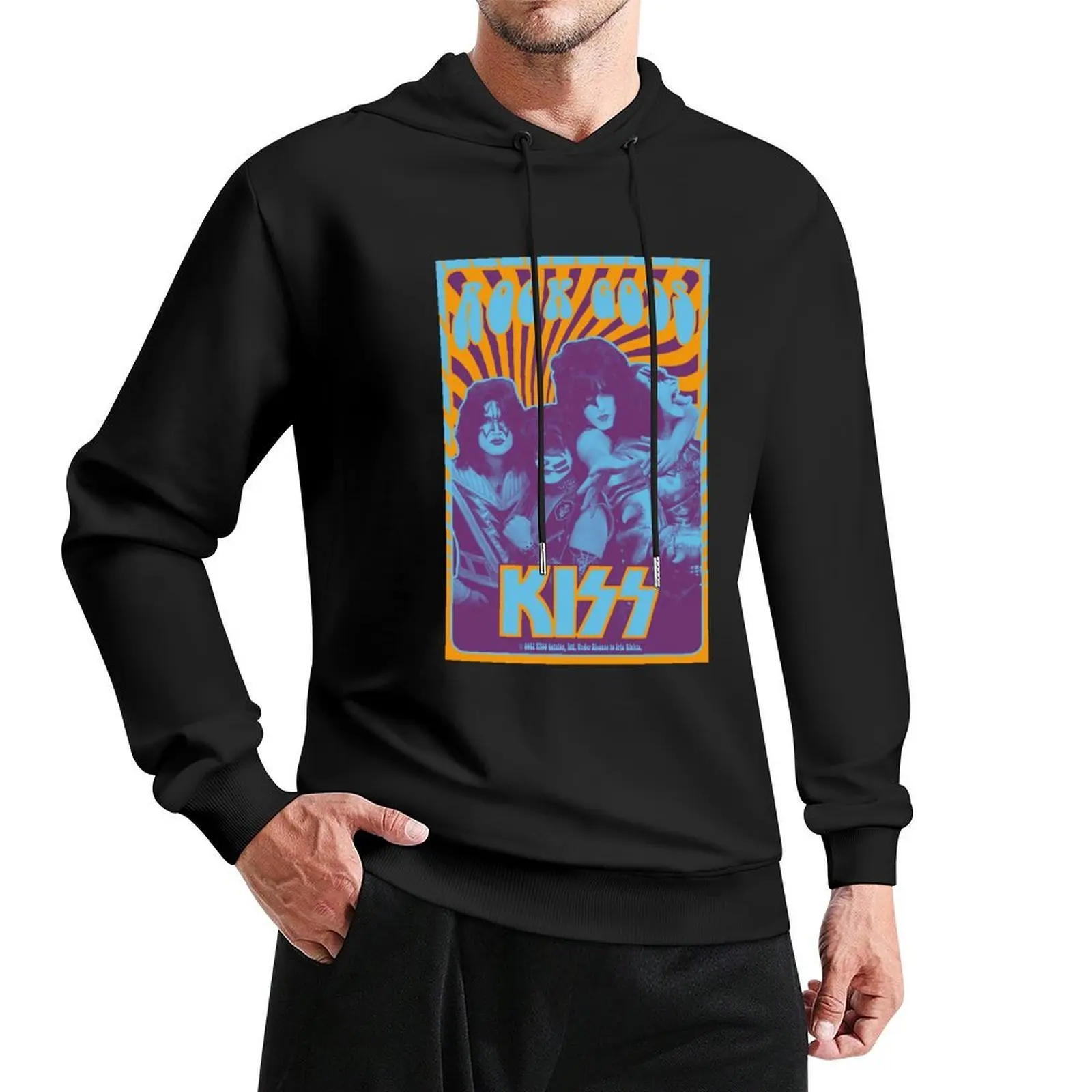 KISS Band - Vintage, Retro, Psychedelic Hoodie men's clothes men clothes men's coat korean clothes tracksuits