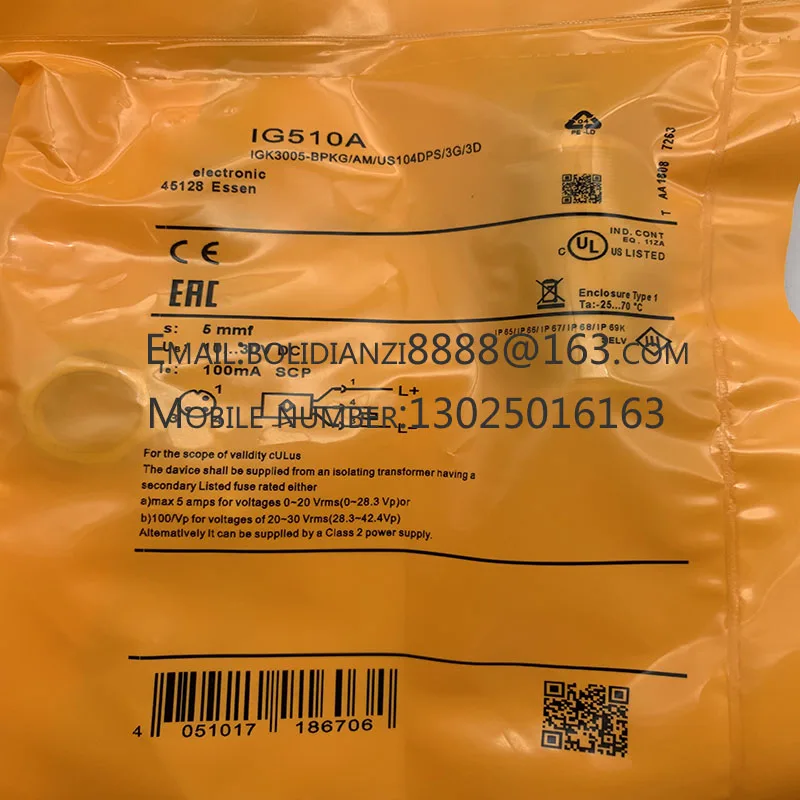 

The brand-new original sensor IG512A IG513A IG514A IG515A IG5916 warranty for one year in stock