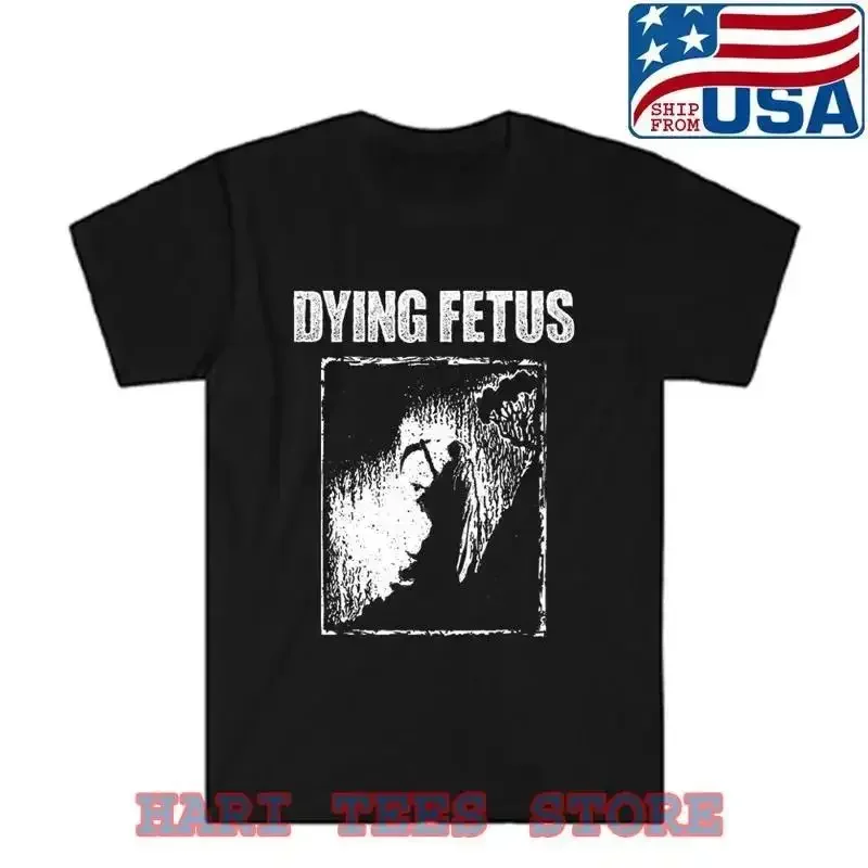 Dying Fetus Poster Men's Black T shirt Size S to 5XL
