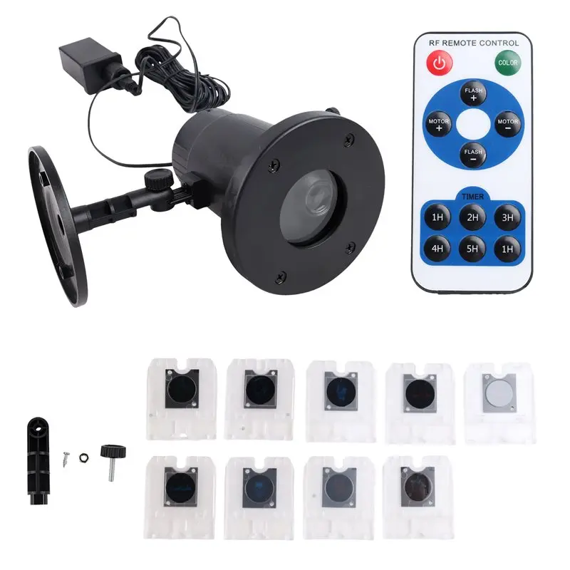 Y42A-Halloween Outdoor Projector Light For Yard Garden- Ghost Projection Lamp Special Effects US PLUG