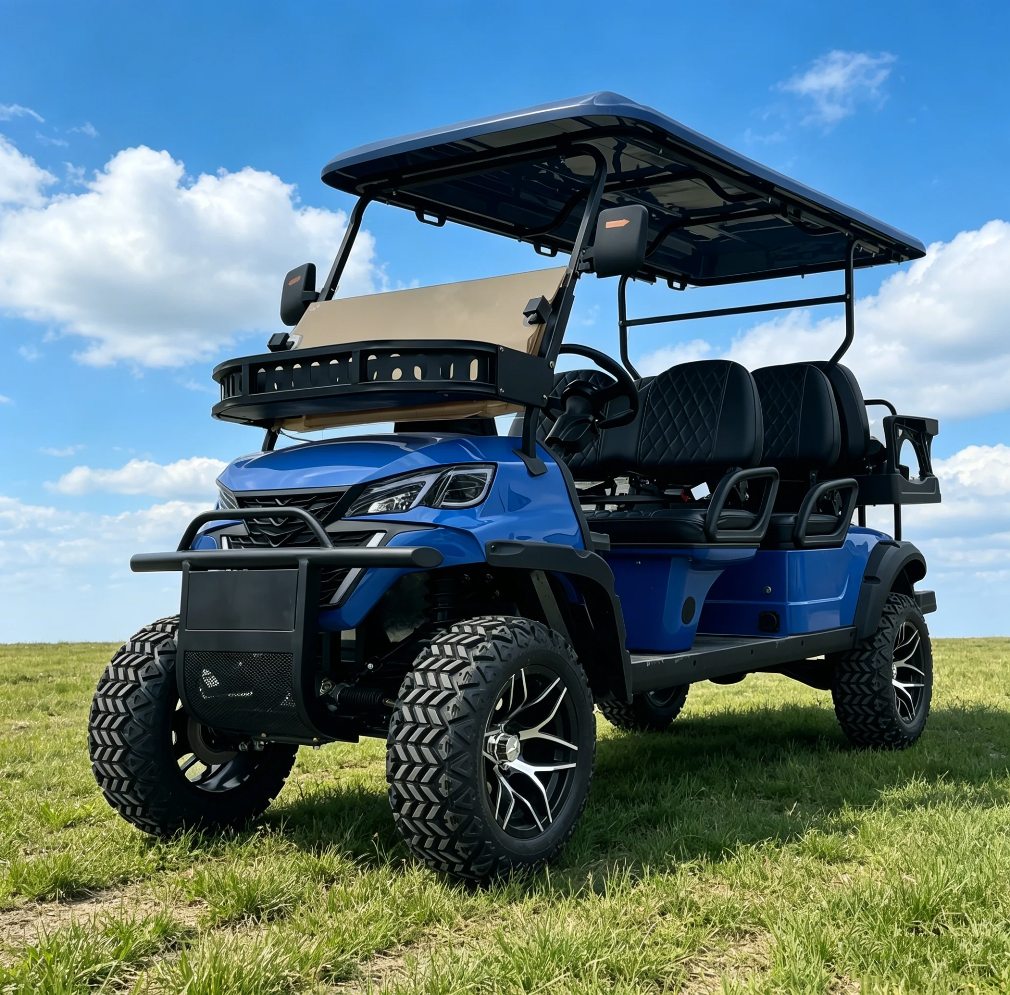 Premium Big Sale Electric 4x4 Battery Power Electric Golf Cart 2 Seater Golf Cart Custom Built Customized golf cart lift
