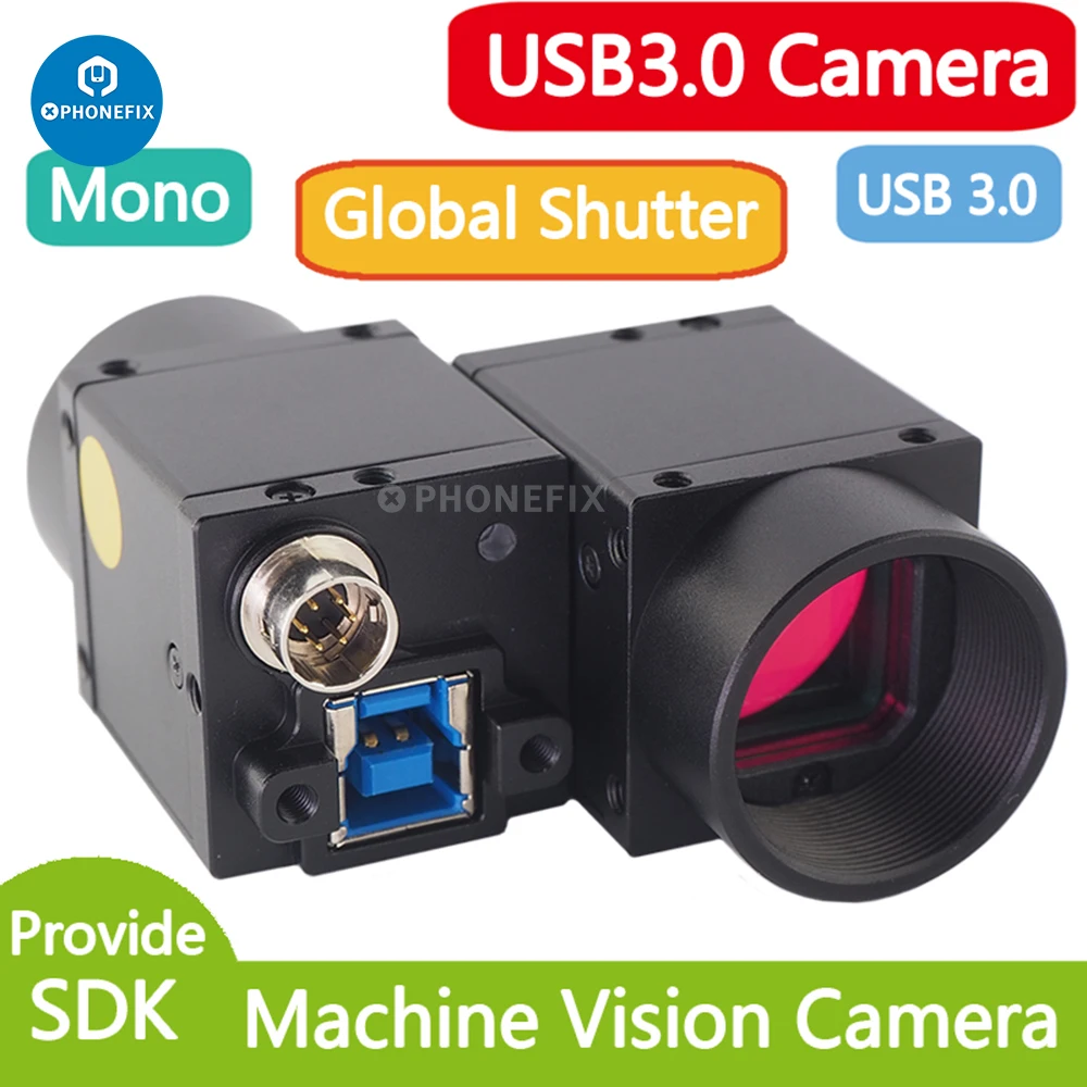 USB 3.0 vision cameras USB 3.0 interface Industrial cameras Color Global Shutter Optical Image Automation Provide Python OpenCV