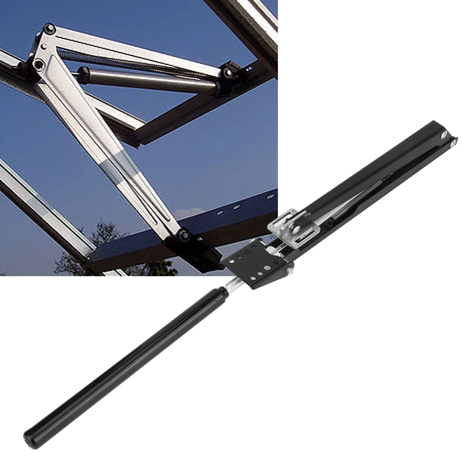 Greenhouse Window Opener Kit Aluminum Alloy Automatic Ventilation Tools Agricultural Gardening Farm Planting Daily Use