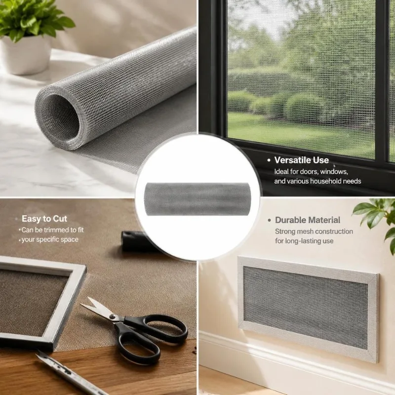 304 Stainless Steel Encrypted Window Screen, Mosquito and Rodent Proof Net