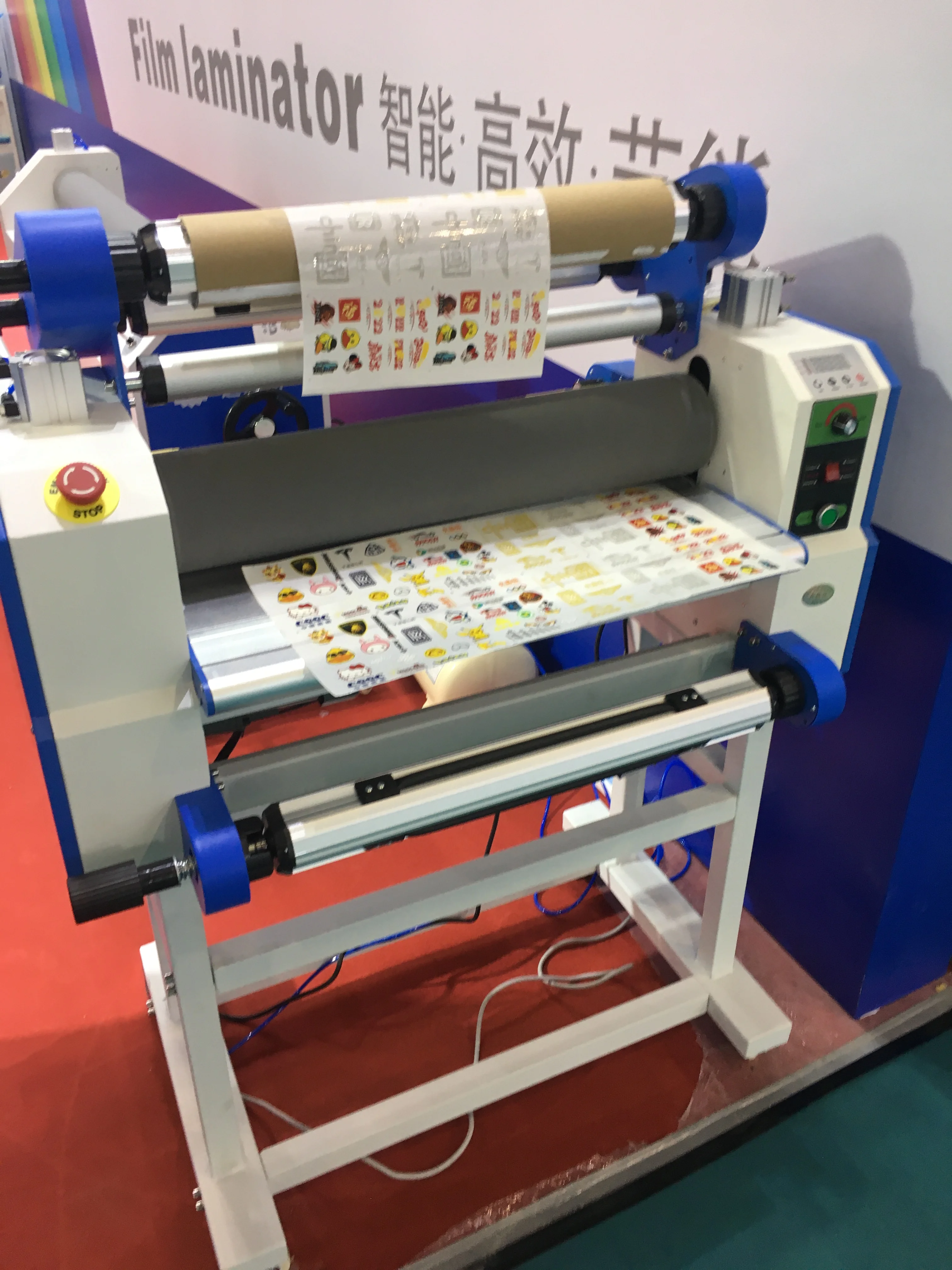 Custom 650mm Small Size Laminator Machine Car Sticker Crystal Sign Automatic Photo Laminating Machine Roll Laminator