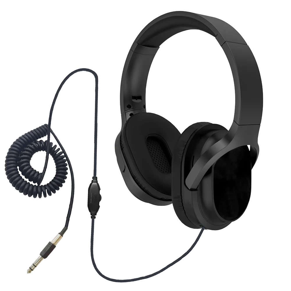 Metal Detector earphone Professional Metal Detector such as MD-6250 TX-850 Headphone Round hole Metal Detector headset