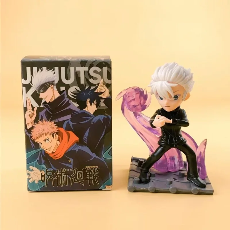 Nueva caja ciega Jujutsu, muñeca de Anime Gojo Satoru, figura de acción bonita, decoración de escritorio, modelo para niño y niña, juguete para regalo de vacaciones