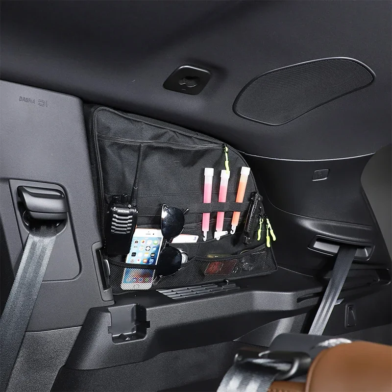 

Для Volvo XC60 XC90 V90 2015-2024 багажник автомобиля, сумка для хранения бокового окна, многокарманная сумка-органайзер для инструментов, автомобильные аксессуары