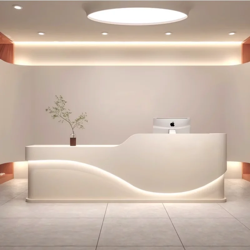 

counter Reception Desk Shop Counter Office Chairs Bellezza Cash Register Business Desks Hallway Table Computer Salon Motion