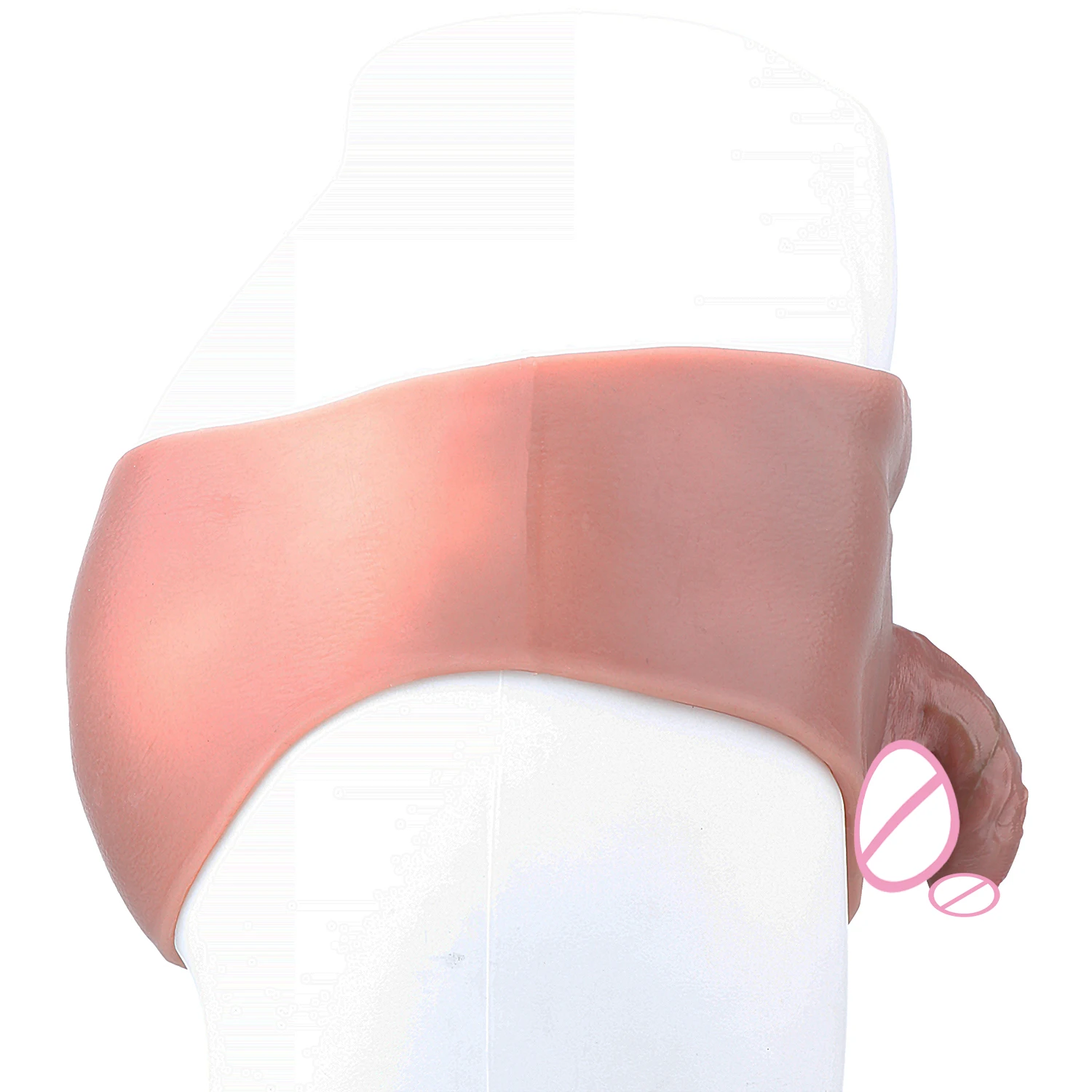 Small Dildo Panties for Trans Man,Realistic Strap On Dildo Pants With Solid Penis,Soft Silicone Adult Sex Toys For Women Lesbian - view 4