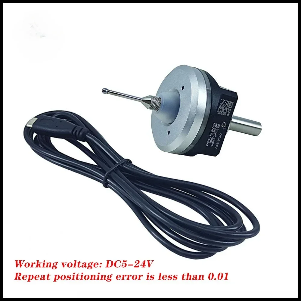 The Latest Upgrade V6 Anti-roll 3d Touch Probe Edge Finder Centering Desktop Cnc Probe Compatible with Mach3 and Grbl