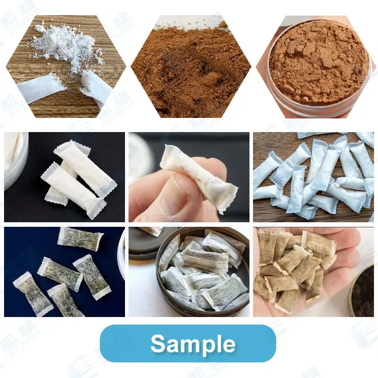 Small sachet pouch drying agent snus packaging machine automatic filter paper snus powder packing machine