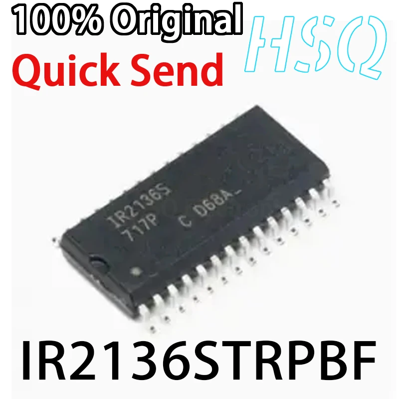 

1PCS New IR2136S IR2136STRPBF SOIC-28 600V Three-phase Gate Driver Chip