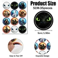 label 5CM-35pcs