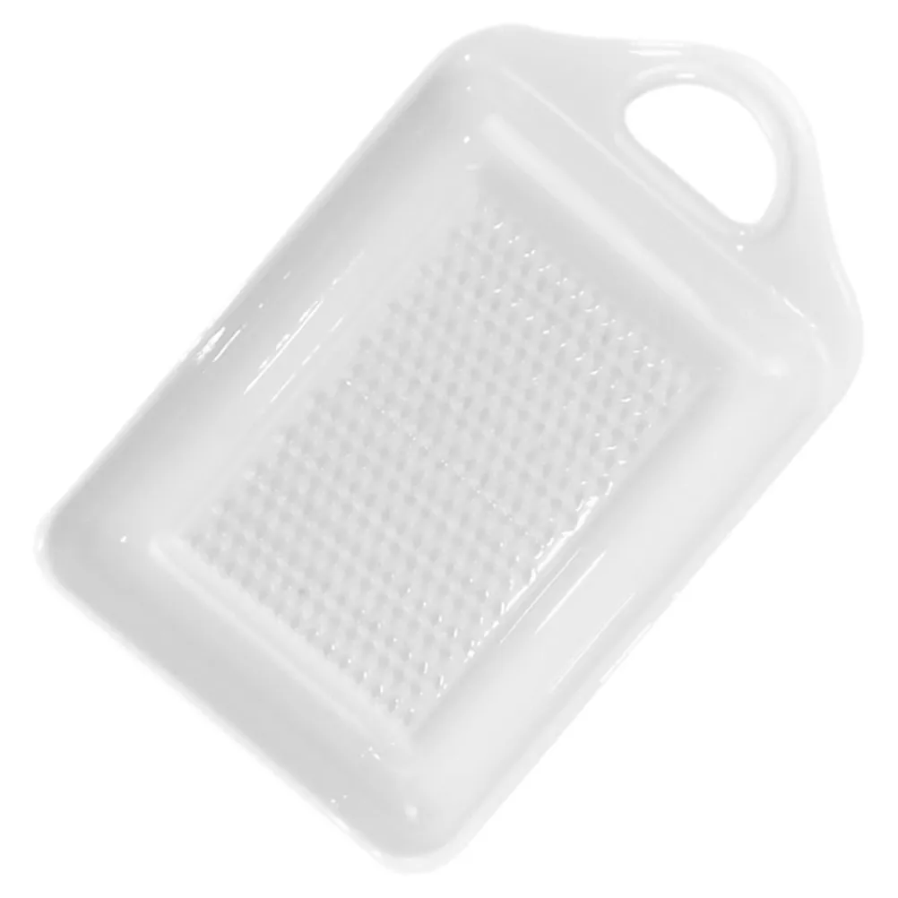 

Ceramic Ginger Grater Wear-Resistant Food Grinder Baby Complementary Food Maker Household Garlic Grater Kitchen Tool