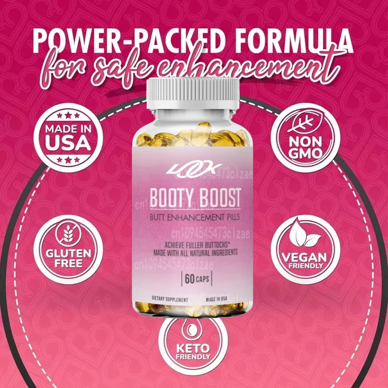 

High Quality Hip Lifting Capsule - Max Boost Glue Growth Supplement, Tightening and Lifting Buttocks - Reducing Sagging